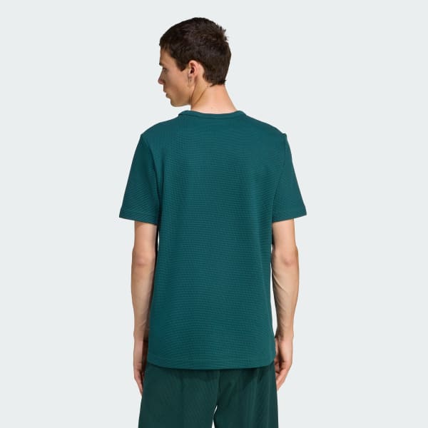 Verde Camiseta Trifolio Essentials Waffle