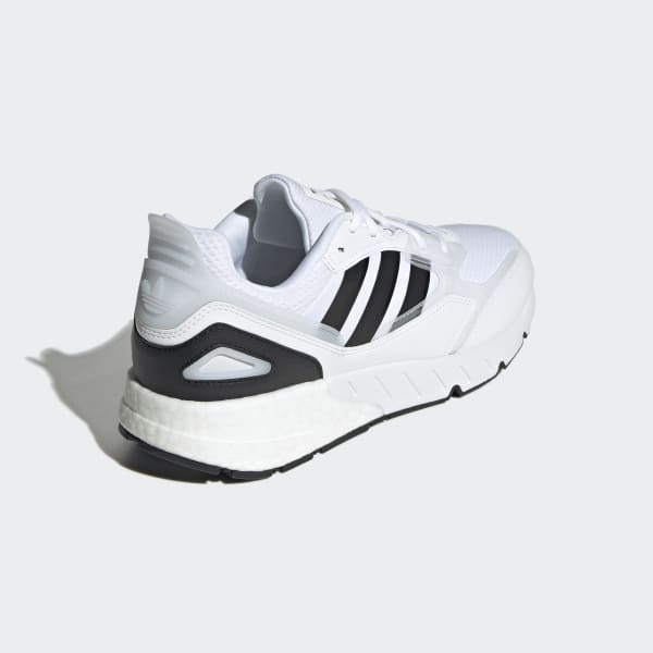 White ZX 1K Boost 2.0 Shoes LWD80