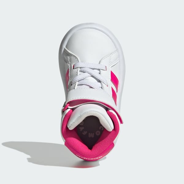 Blanco Zapatillas adidas Grand Court Mid para niños