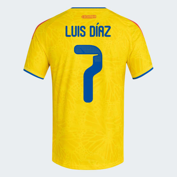 Colombia 26 Home Diaz Authentic Jersey