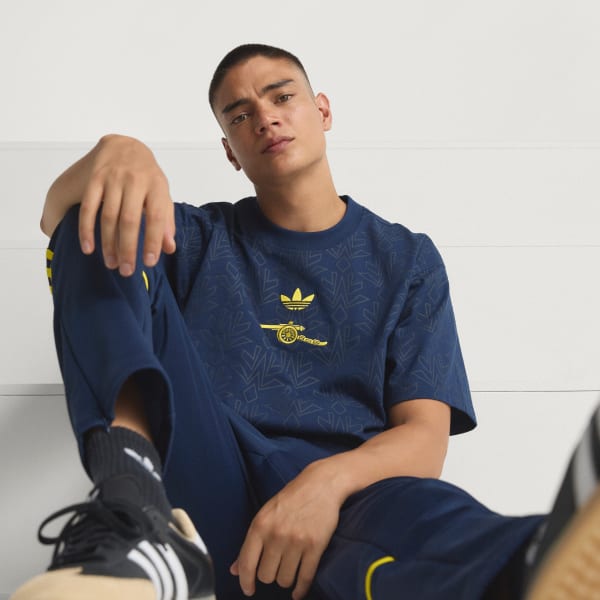 adidas Arsenal FC LFSTLR Tee - Blue | Free Shipping with adiClub