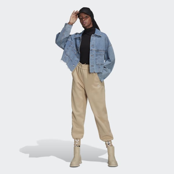 Beige Always Original Laced Cuff Broek TE361
