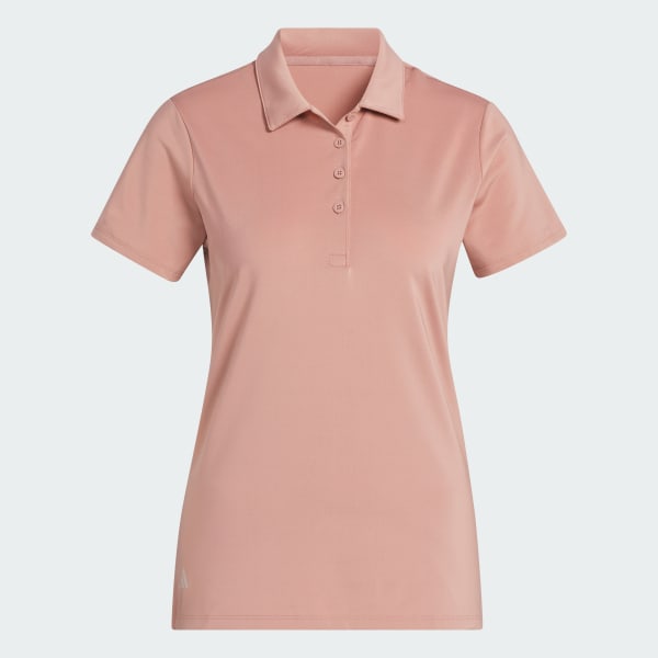 Pink Ultimate365 Solid Short Sleeve Polo Shirt