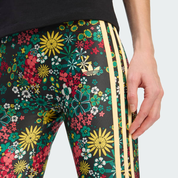 ADIDAS ORIGINALS X LIBERTY LONDON LEGGINGS - Black | Free Shipping