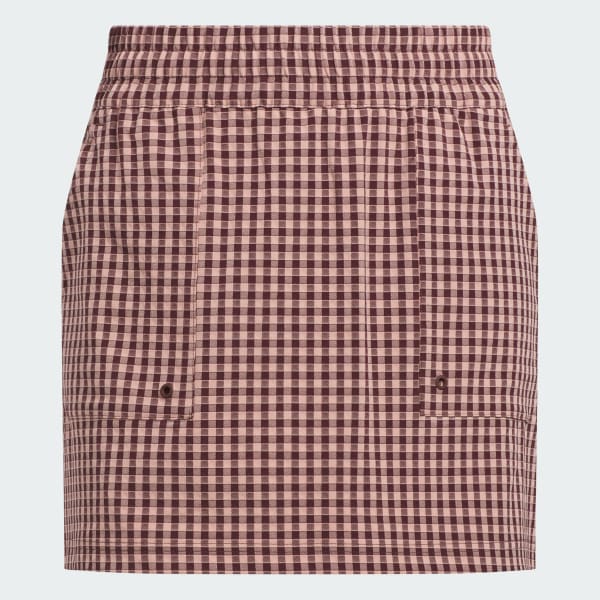 Weinrot Ultimate365 Gingham Skort