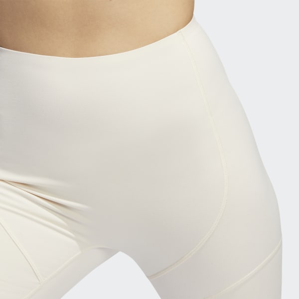 Bege Shorts Legging Bolso adidas Yoga Studio TX503