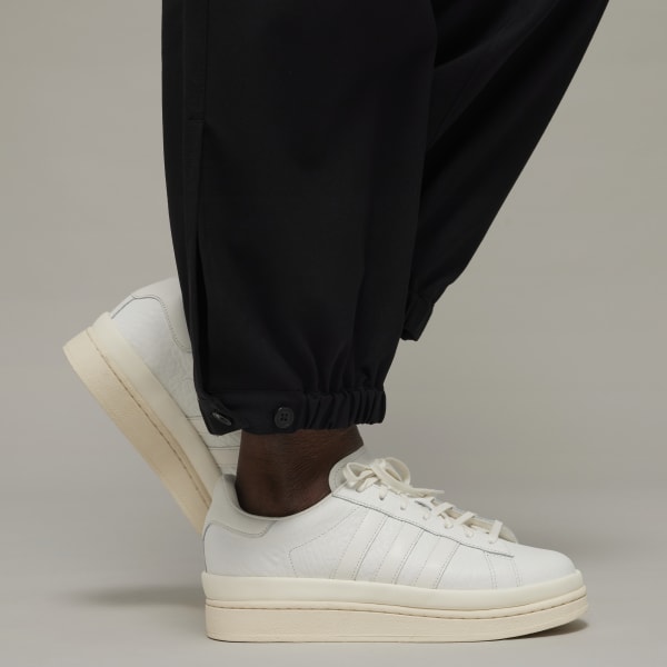 Black Y-3 Classic Refined Wool Stretch Cargo Pants