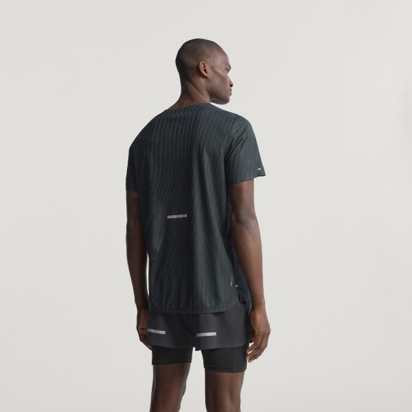 ブラック Adi365 ランニング クライマクール+ 半袖Tシャツ