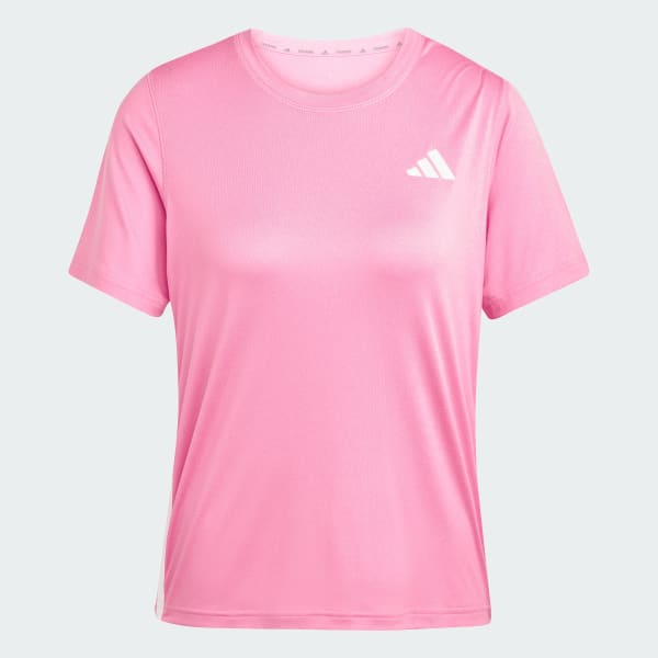 Rosa Camiseta Treino Essentials 3-Stripes