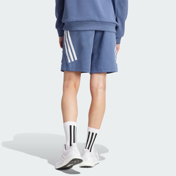 Blue Future Icons 3-Stripes Shorts