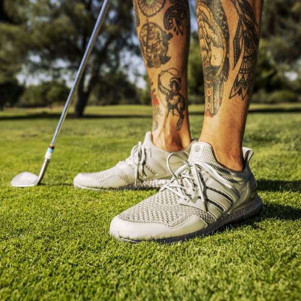 adidas Ultraboost Spikeless Golf Shoes - Green Unisex Golf adidas US