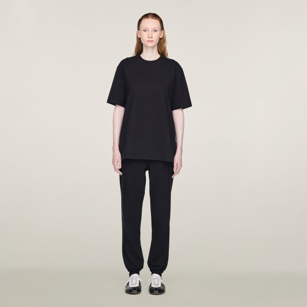 Tシャツ・カットソー Y 3 Women Tops MJD6003 Black アディダス Y-3 Graphic Short Sleeve Tee - ブラック