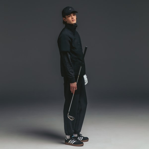 アディダス 【ゴルフ】撥水 アノラック ハイネック 半袖ダウン