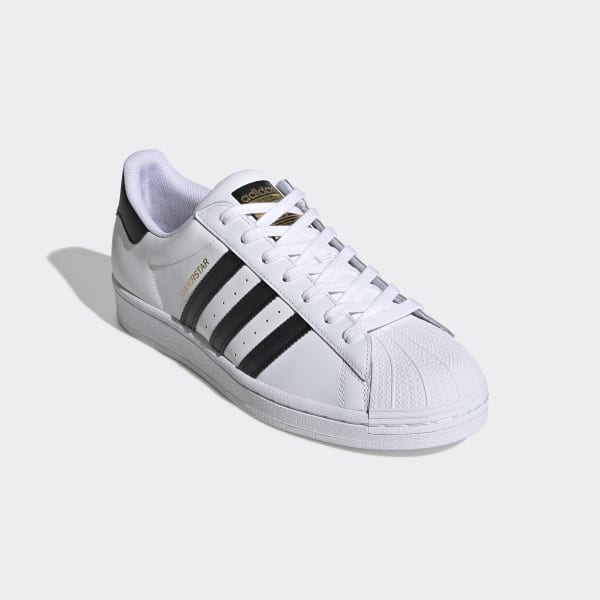 Hvide og sorte Superstar sko | adidas Danmark