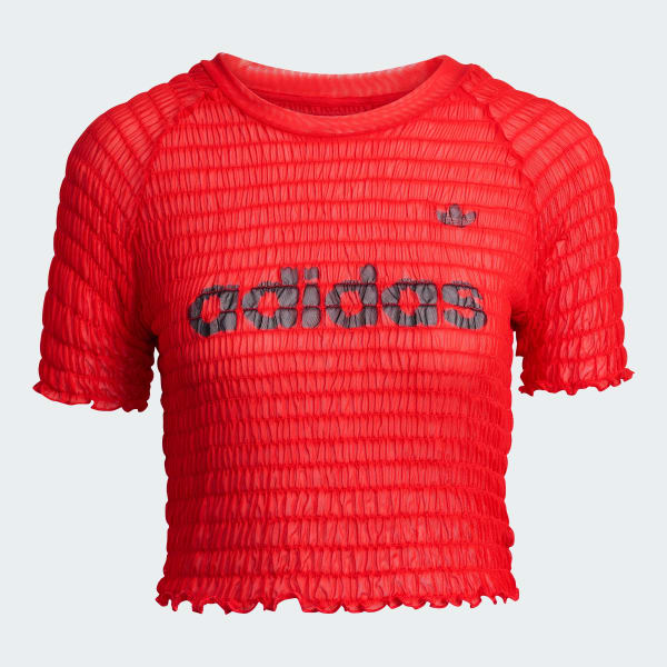 Red 스모크드 칼리 티셔츠