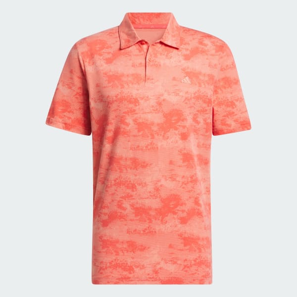 Rot Go-To Printed Mesh Poloshirt