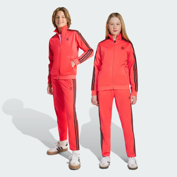 Red 아디컬러 파이어버드 팬츠