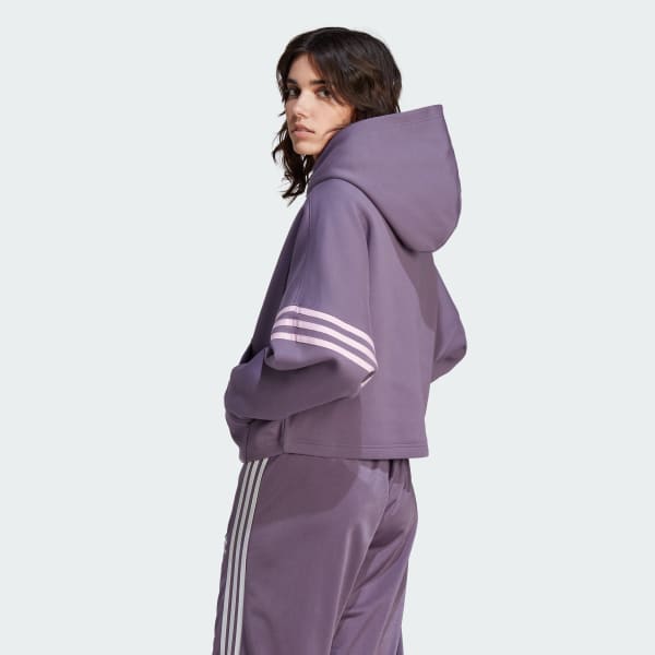 Purpura Polera con Capucha Adicolor Neuclassics