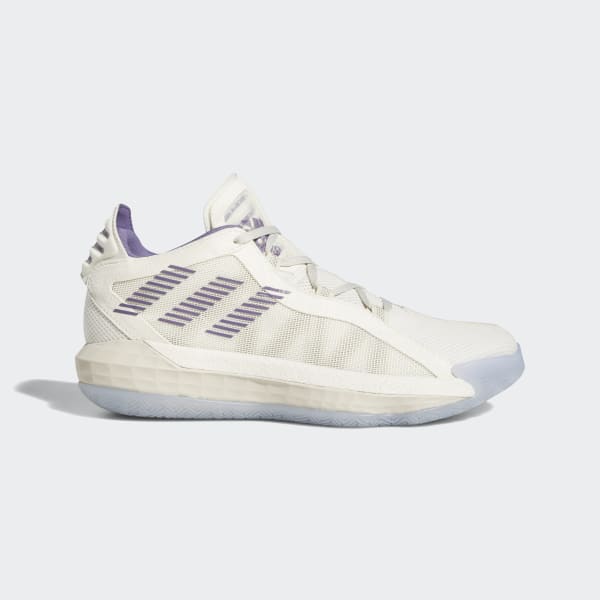 adidas white and purple shoes