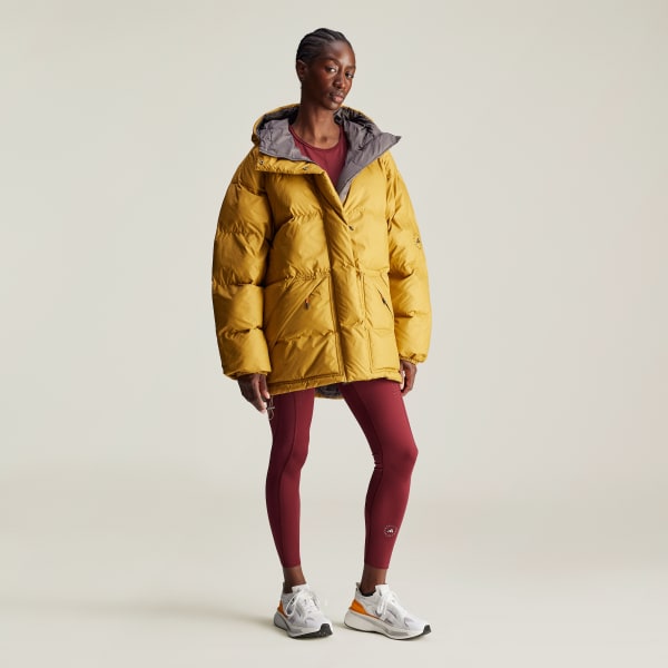 adidas by Stella McCartney Reversible Padded Mid Length Winter Jacket