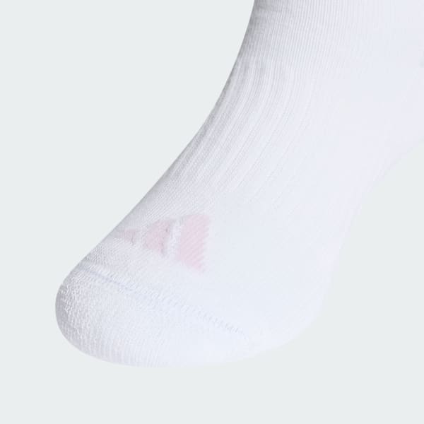 Lila 3STRIPES CUSHIONED SPORTSWEAR CREW STRUMPOR 3-PACK