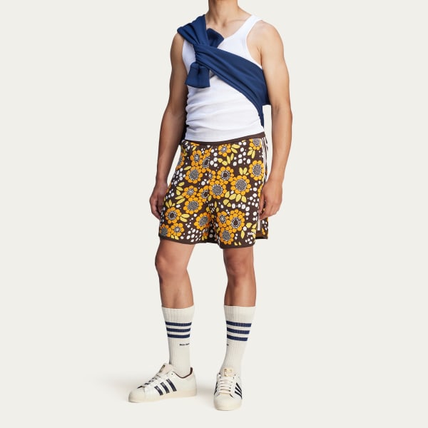 Multicolor Wales Bonner Knit Floral Shorts