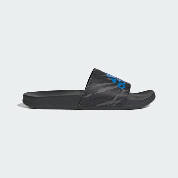 Grey Adilette Comfort Sandals