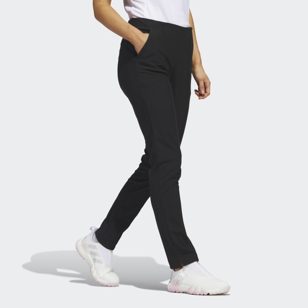 adidas Pintuck Pull-On Pants - Black, Women's Golf