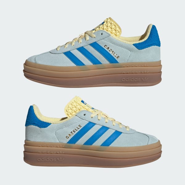 Adidas gazelle blue yellow outlet