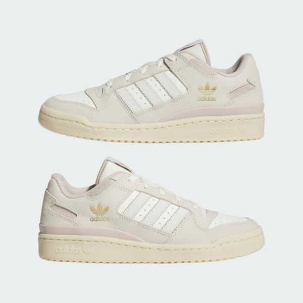 adidas Forum Low CL Shoes Beige Free Shipping with adiClub adidas US