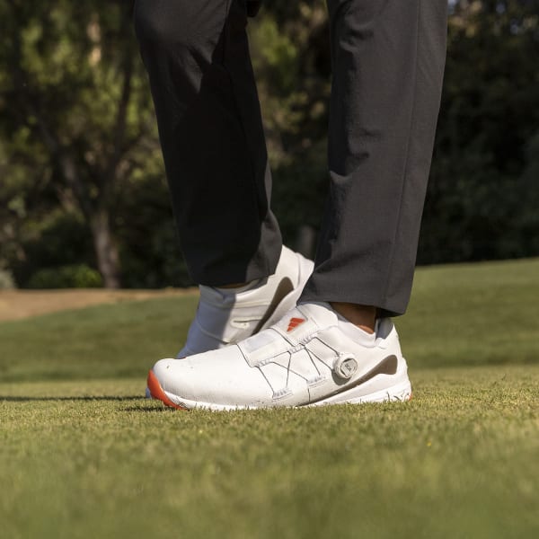 adidas ゴルフシューズ ホワイト/ルシッドブルーアディダス ゼッドジー23 adidas アディダス Golf ゴルフ ゴルフシューズ ZG23 ゼッドジー
