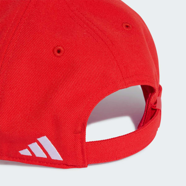 Vermelho Chapéu de beisebol com as cores principais do FC Bayern München
