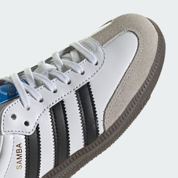 Adidas samba white kids new arrivals