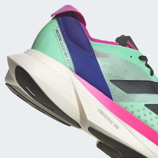 adidas Adizero Adios Pro 3 Running Shoes - Turquoise | Unisex 
