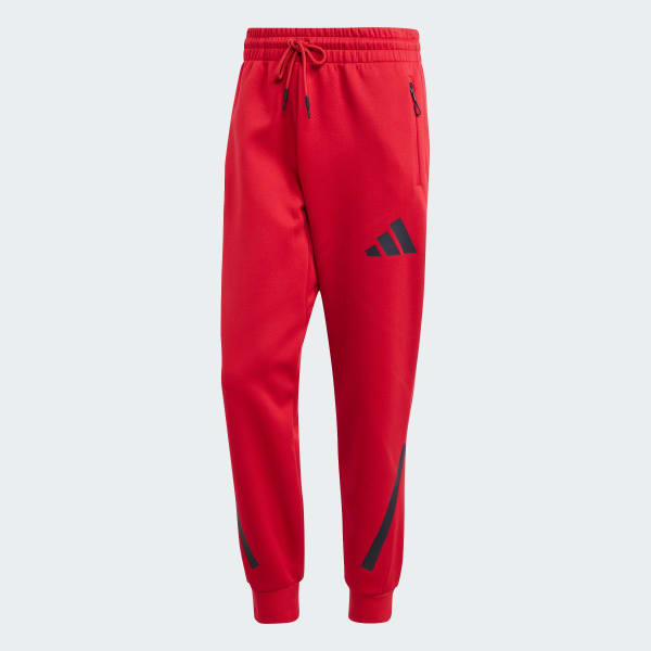 Red adidas skinny pants clearance