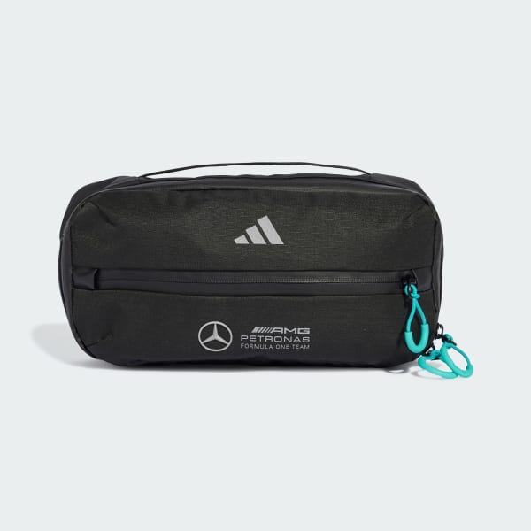 Schwarz MERCEDES - AMG PETRONAS FORMULA ONE TEAM INTELLIGENT PACKING SYSTEM SLINGPACK TASCHE