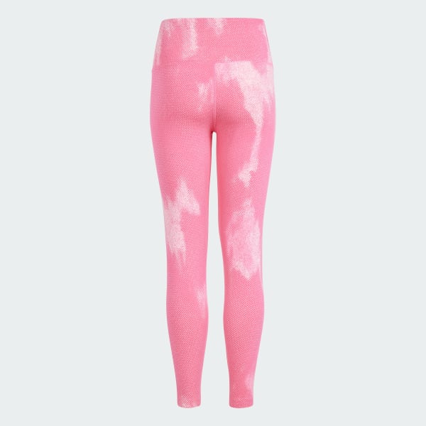 Pink Future Icons Allover Print Cotton 7/8 Leggings