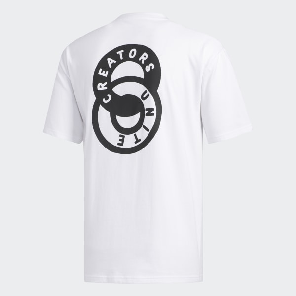 Adidas One Team Tee White Adidas Singapore