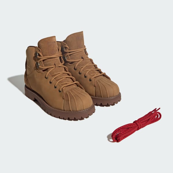 adidas SUPERSTAR BOOT Shoes - Green | Free Shipping with