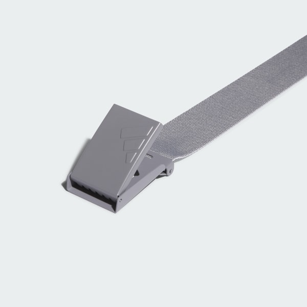 Grey Reversible Webbing Belt