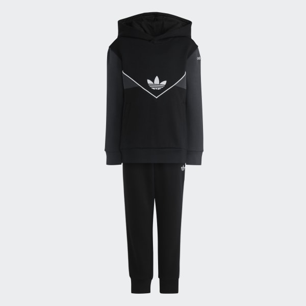 Sort Adicolor Hoodie sæt