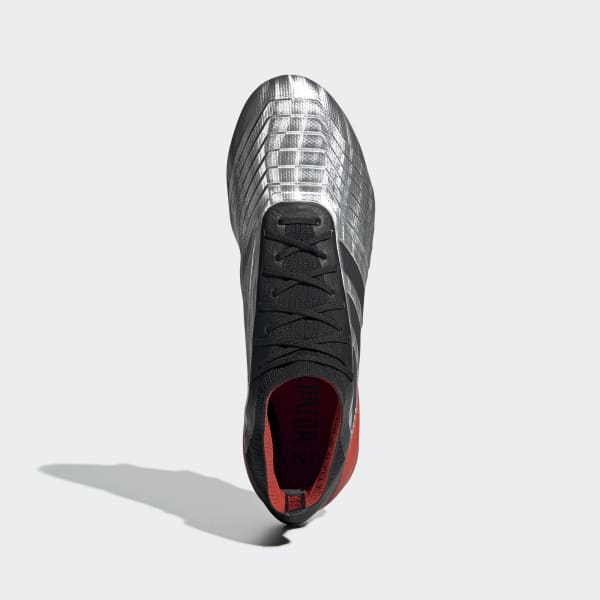 adidas Predator 19.1 Soft Ground Boots Silver adidas Thailand