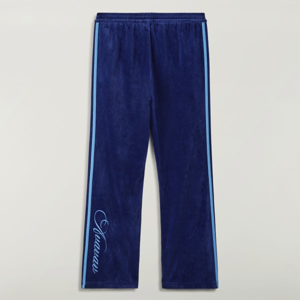 adidas Originals by Avavav Velour Track Pant - Blue | Free
