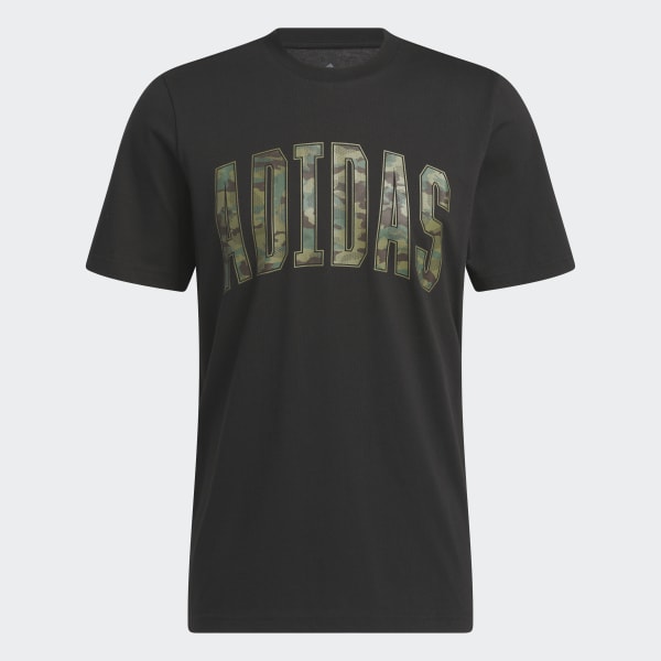 adidas Sportswear Camo Tee Black adidas Thailand