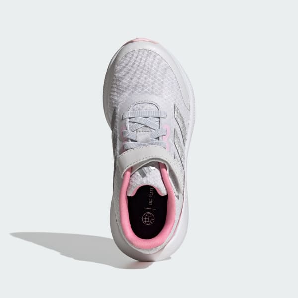 Running RunFalcon adidas Grey US adidas Strap Top Running Kids\' 3.0 Shoes Elastic | - Lace |