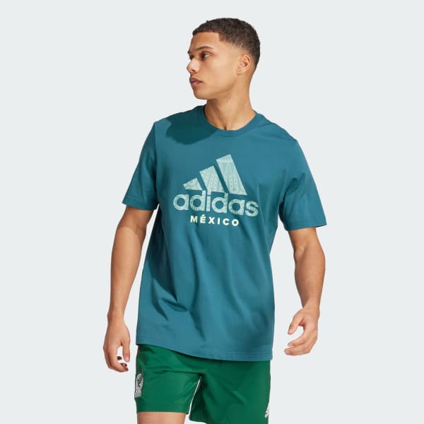 Verde Playera ADN México Estampada