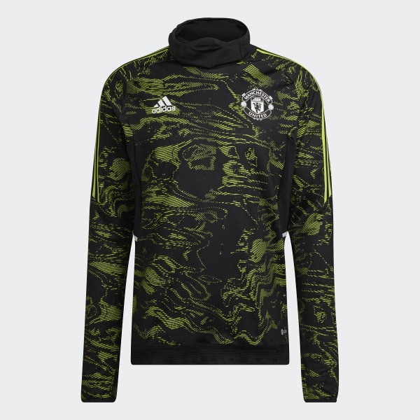 Green Manchester United Condivo 22 Pro Warm Top IV051