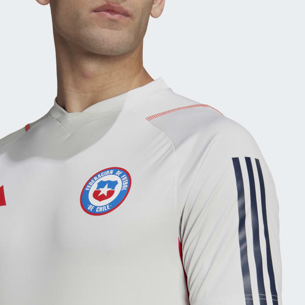 Gris Camiseta de Entrenamiento Chile Tiro 23 BVW73