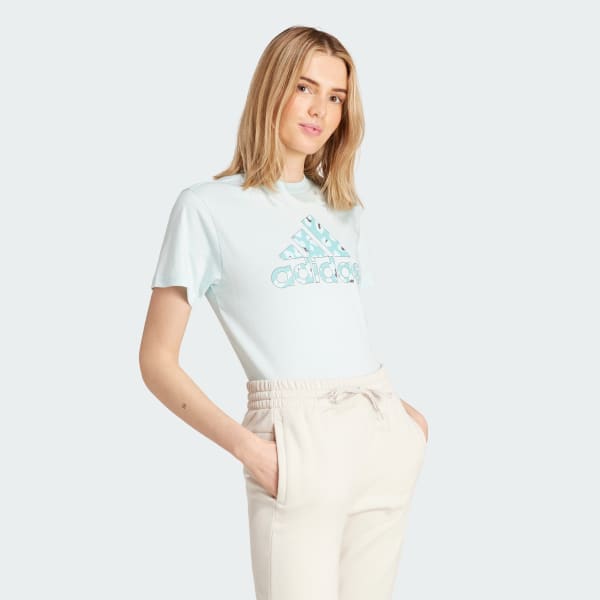 Turquoise Animal Graphic Tee