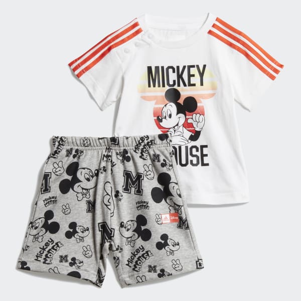 vertical Molester amplio Conjunto de Verano Disney Mickey Mouse - Blanco adidas | adidas Peru
